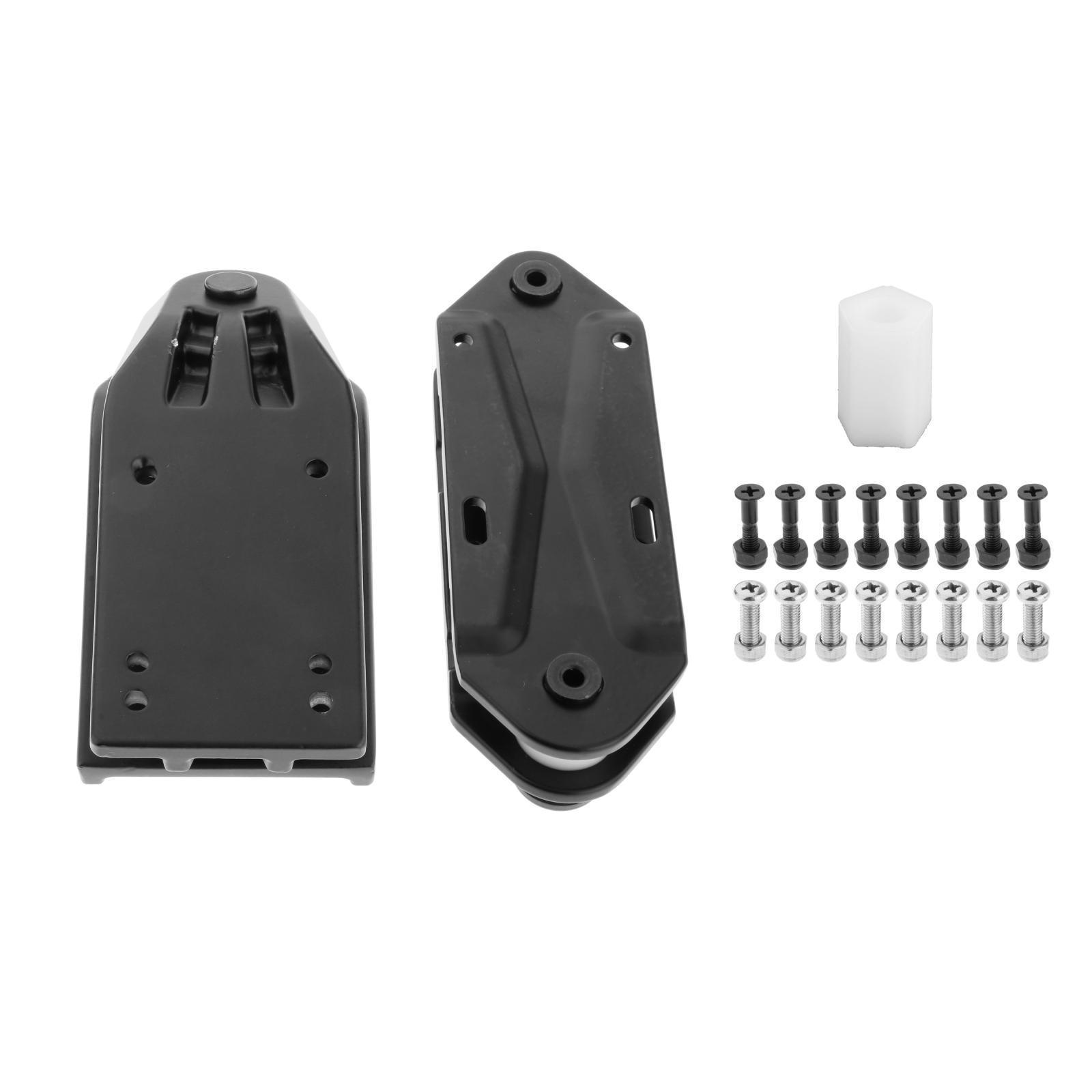 Skateboard Bridge Spring Bracket Surf and Surfboard Truck Black