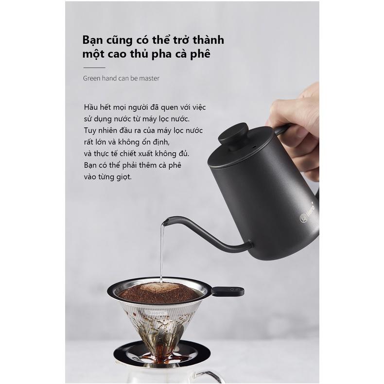 Phễu pha cà phê Pour Over thương hiệu Hero, phễu lưới thép không gỉ 304