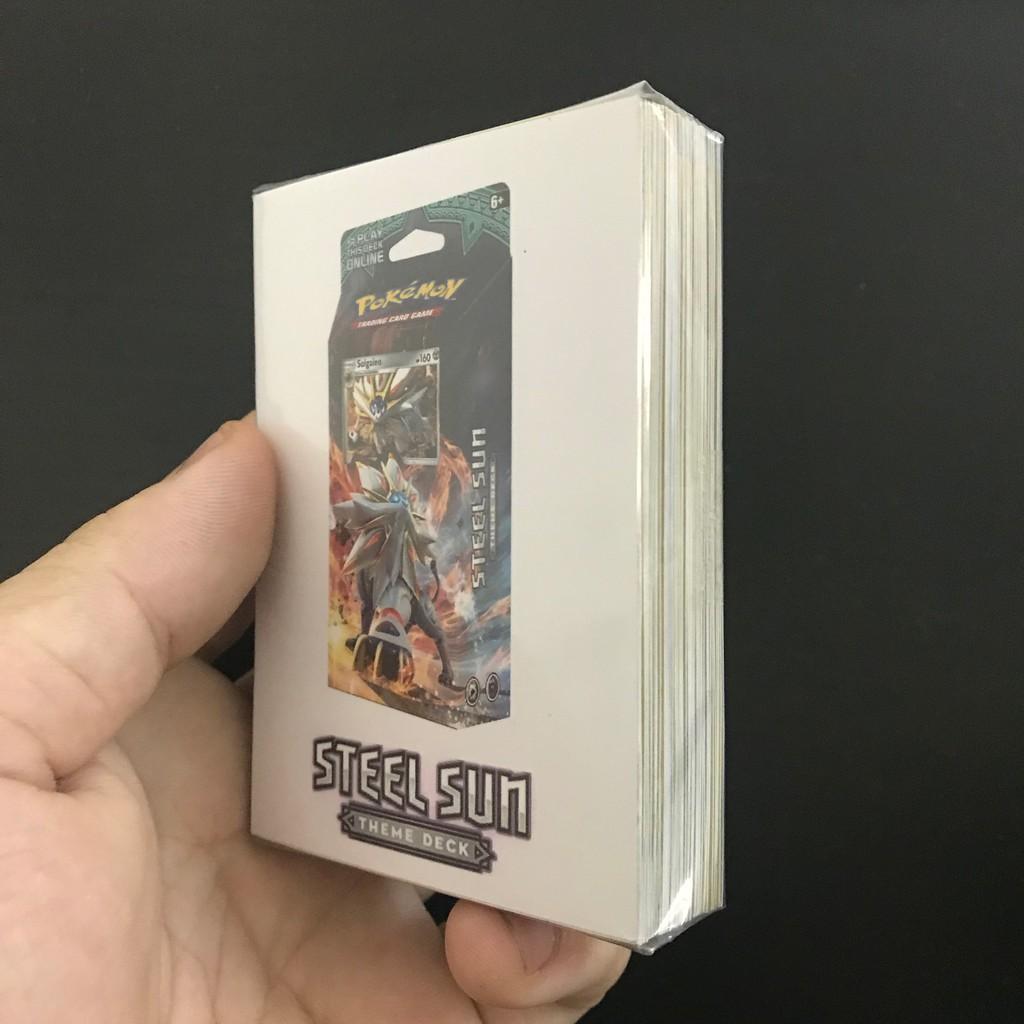 Bộ bài in Việt Nam 60 thẻ Pokemon Steel Sun