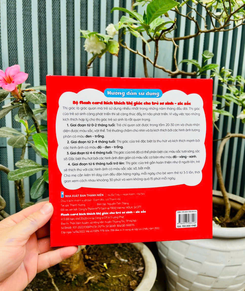 Flashcard - Kích Thích Thị Giác Cho Trẻ Sơ Sinh - Zic zắc