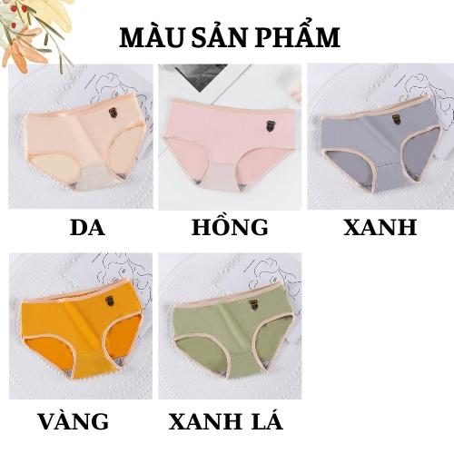 Quần lót nữ cotton hình con gấu xinh xắn 003