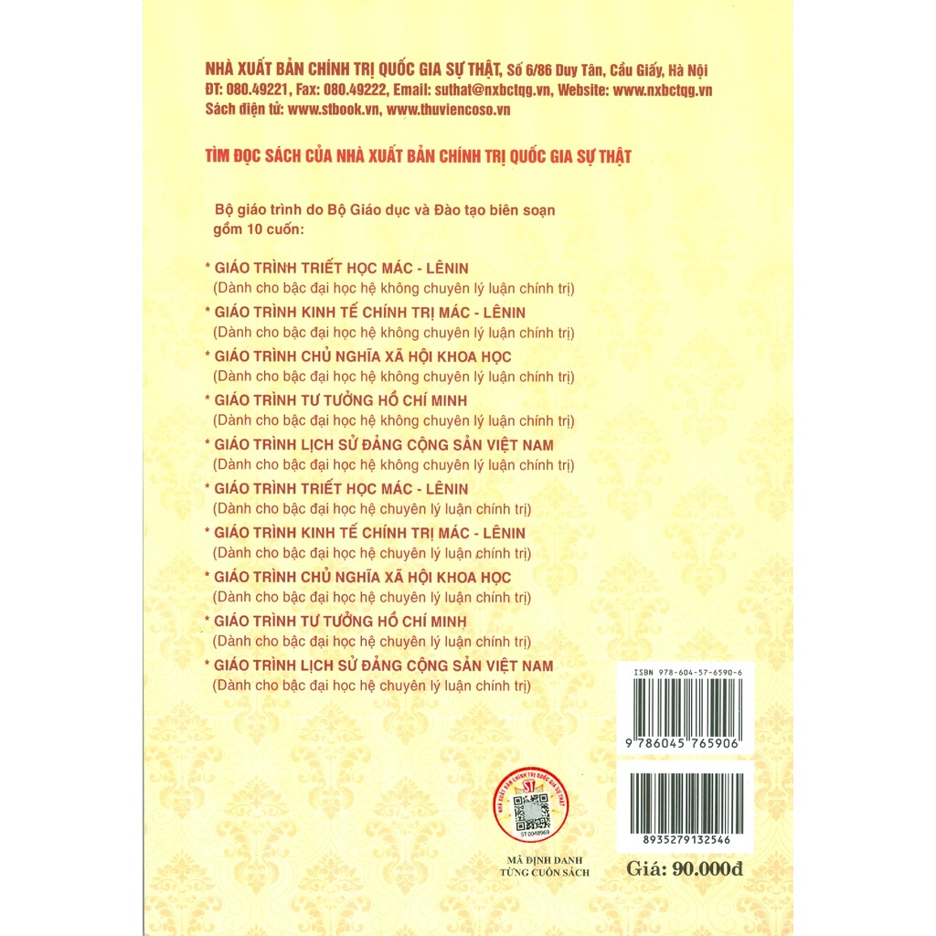 Giáo Trình Lịch Sử Đảng Cộng Sản Việt Nam