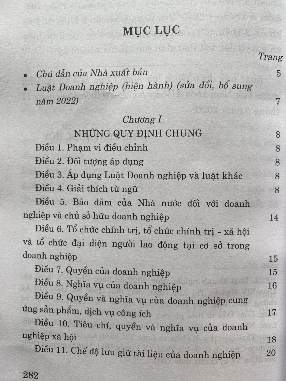 Luật Doanh Nghiệp (Hiện Hành) (Sửa Đổi, Bổ Sung Năm 2022)