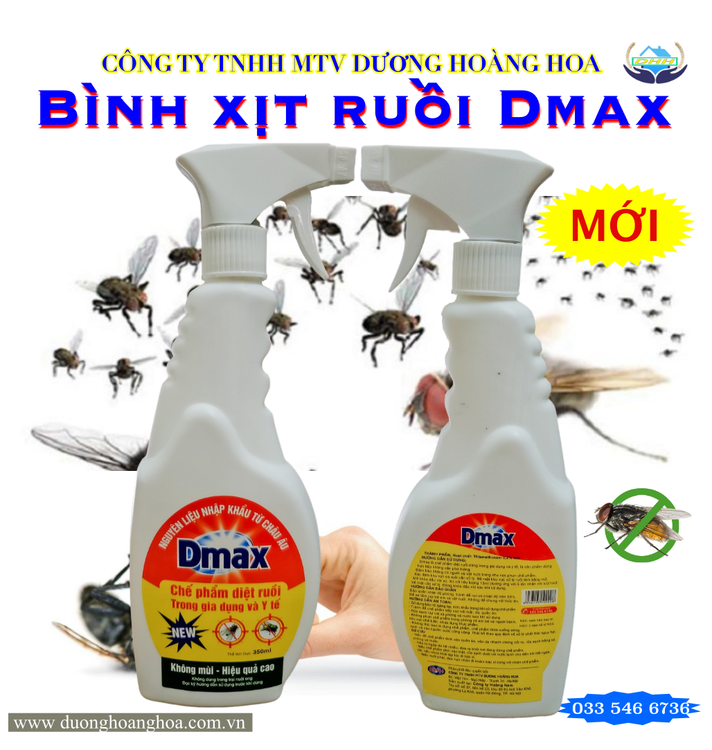 Thuốc Diệt Ruối Sinh Học  DMAX 350ml Không Độc Hại