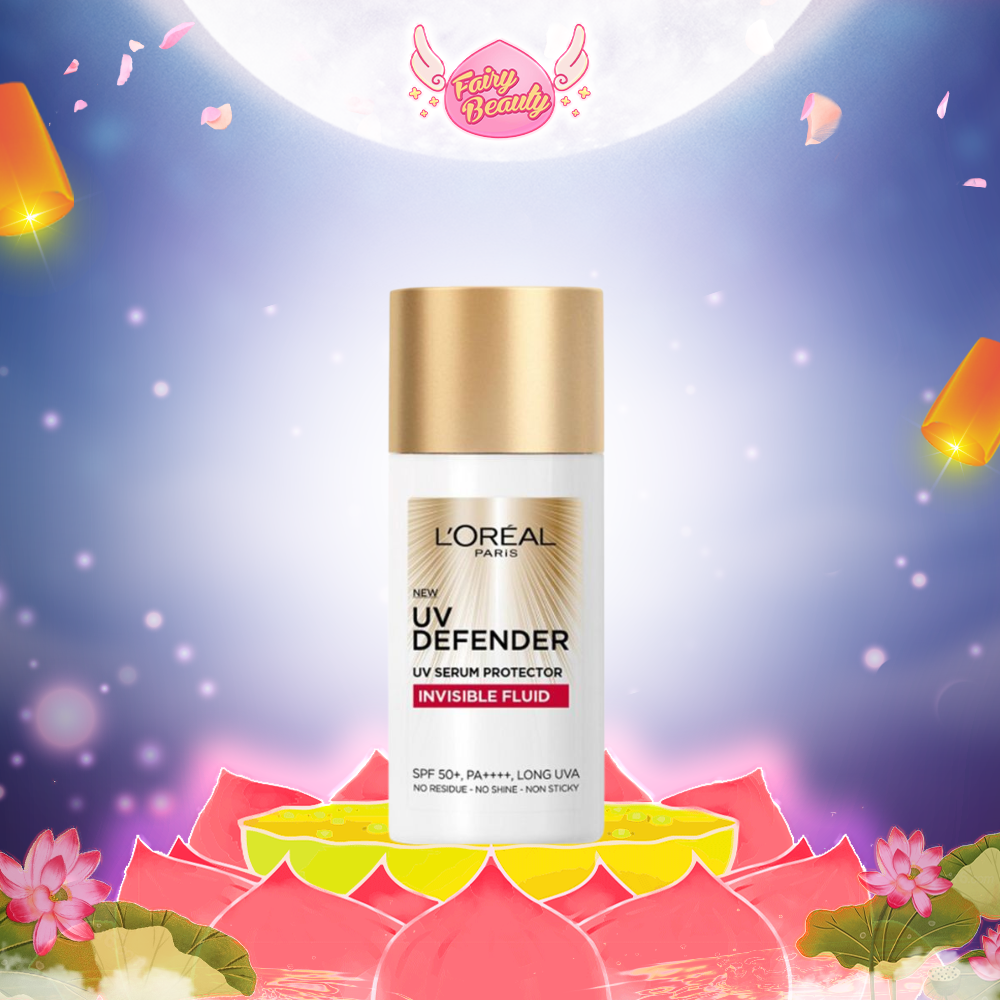 Kem Chống Nắng Siêu Mỏng Nhẹ Và Thoáng Mịn UV Defender Serum Invisible Fluid SPF 50+ PA++++ 50ml