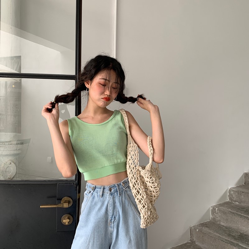 Áo Ba Lỗ Croptop Nữ Thời Trang