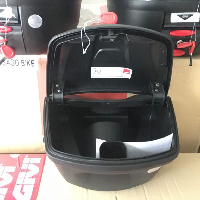 Thùng giữa Givi G12N 12 lít Fixed Center Box 2019 đặc biệt cho Winner Exciter, Wave xe máy, Mô tô