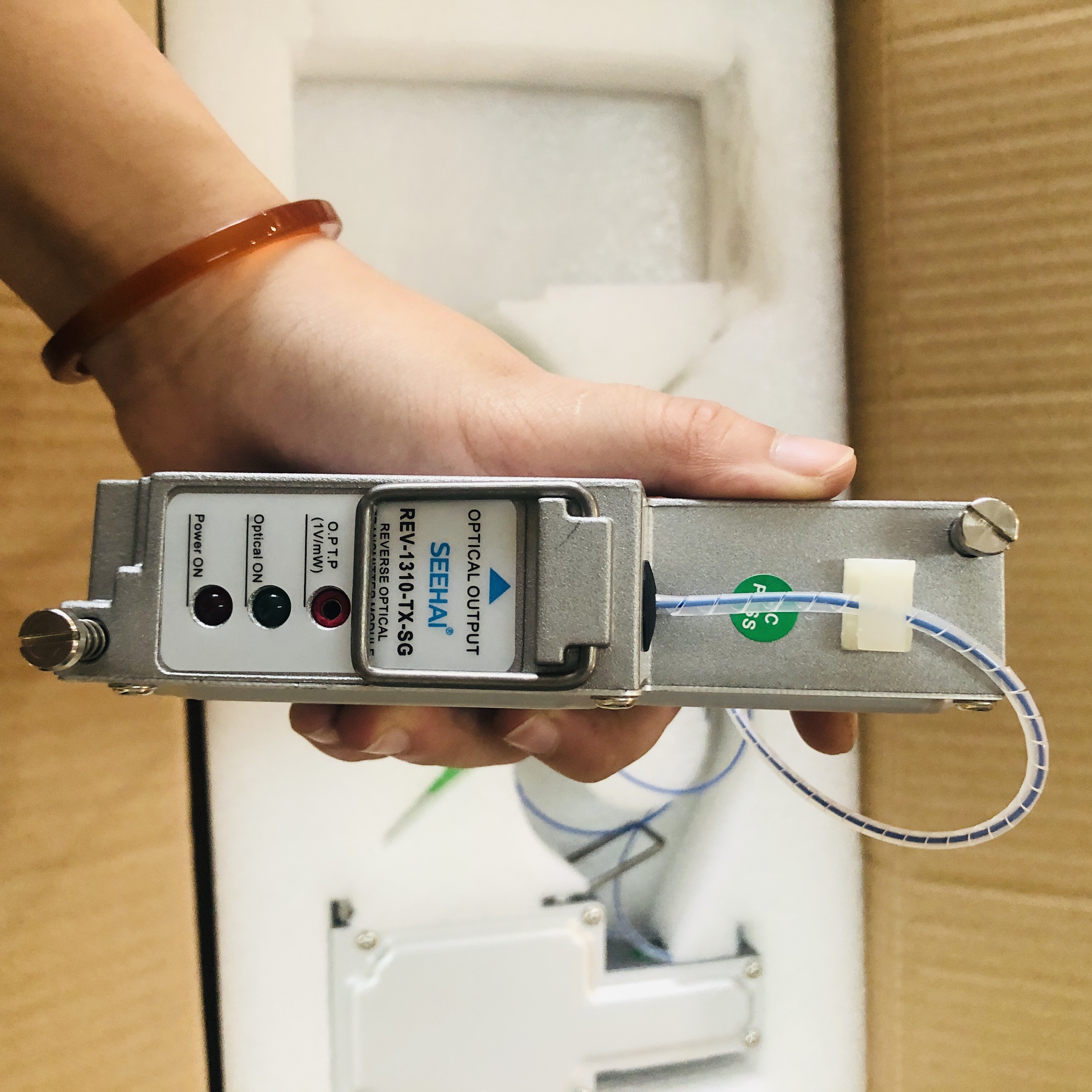 Module phát quang đường về cho node quang 4RF active outputs, DFB1310 nm, 2 mW , REV-1310-TX-SG, SEEHAI