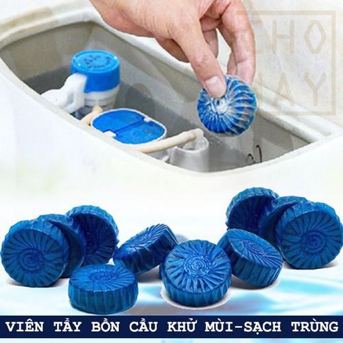 Combo 10 Viên Tẩy Toilet Diệt Sạch Vi Khuẩn – chất tẩy cầu hàn quốc siêu sạch vệ dinh làm trắng bồn cầu