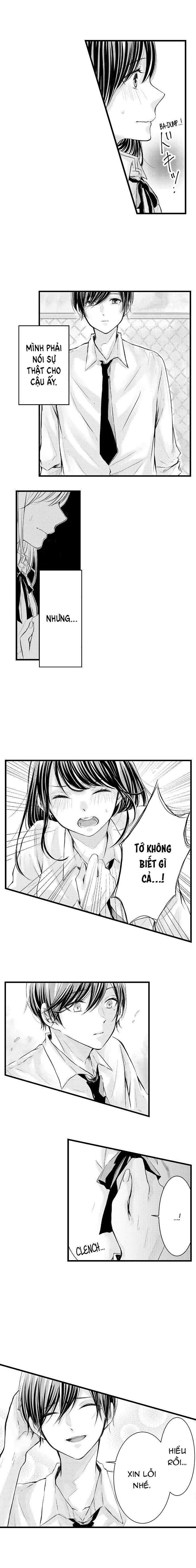 [16+] tớ và cậu chỉ còn cách nhau 0,01mm nữa chapter 2.2 1