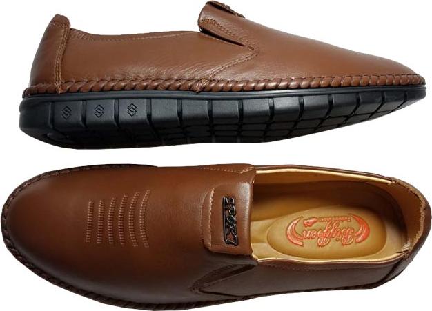 Giày Mọi Nam BIGGBEN Da Bò Thật Cao Cấp GM143