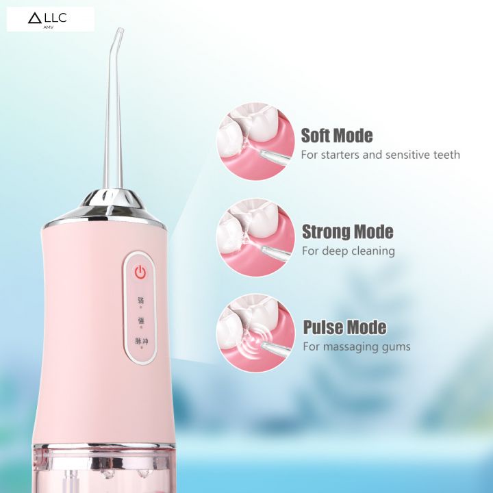 Máy Tăm Nước Vệ Sinh Răng Miệng Oral Irrigator Bản Rút Gọn vệ sinh răng miệng màu sắc ngẫu nhiên