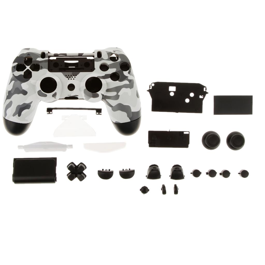 For DualShock 4  PS4 Controller Housing Shell Case Camouflage