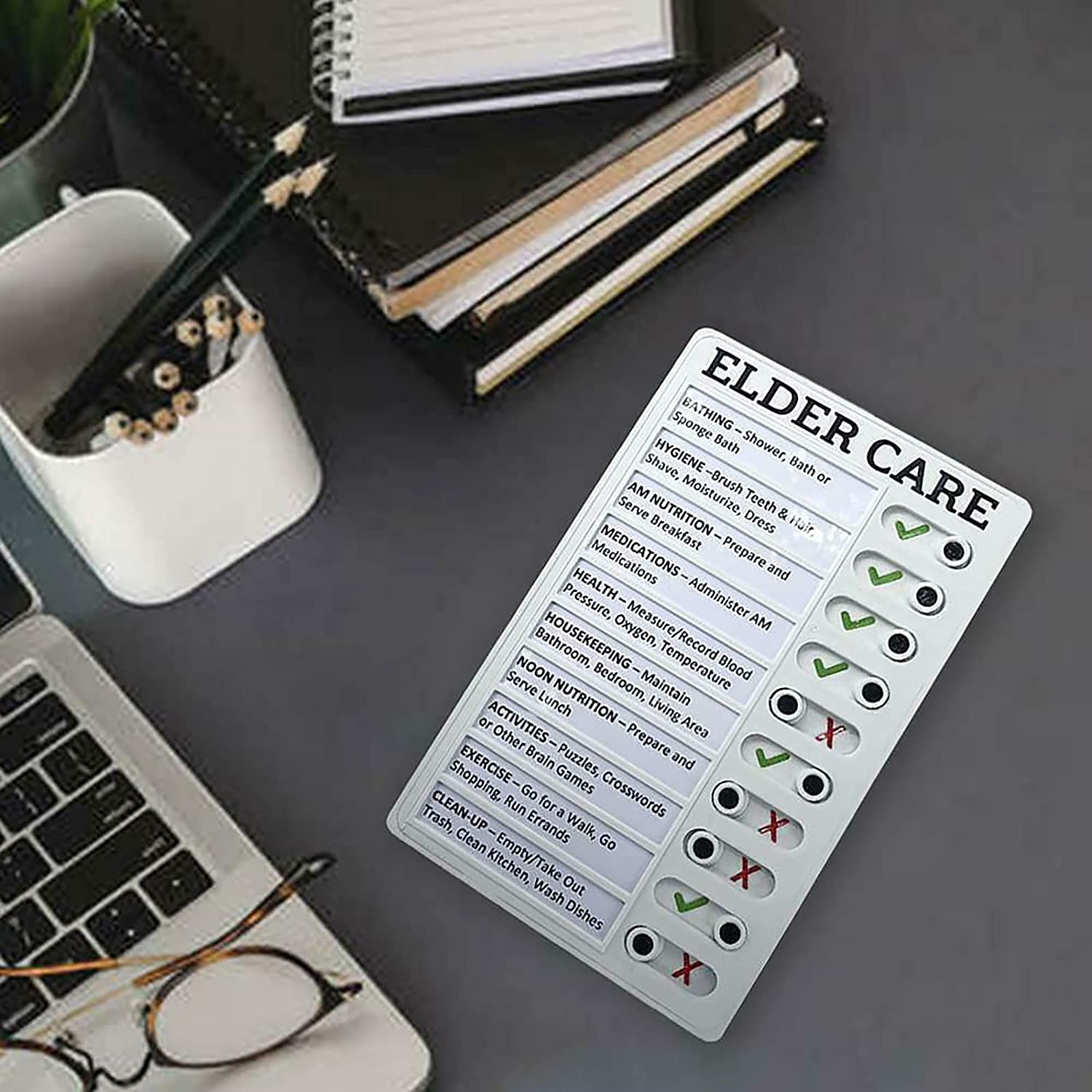 Bảng ghi chú kiểm tra checklist nhanh Memo plastic board