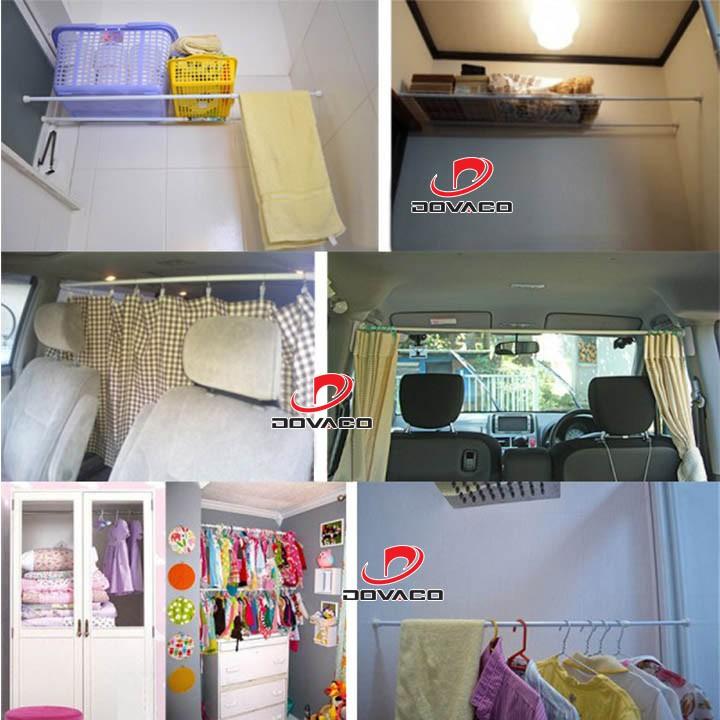 Thanh treo đa năng không cần khoan, không cần bắt vít