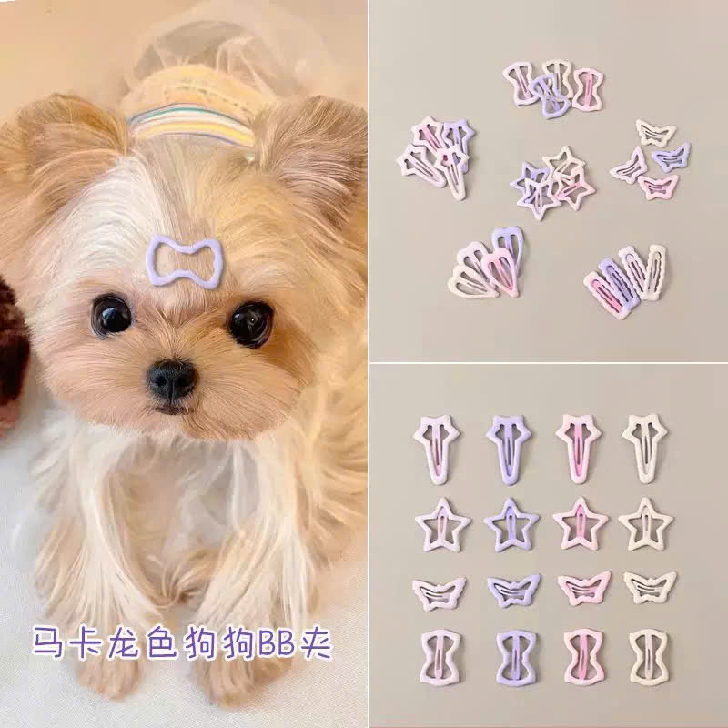 NƠ KẸP TÓC BUỘC TÓC CÀI TÓC DỄ THƯƠNG CHÓ MÈO THỜI TRANG DỄ THƯƠNG MÃ 38 CHO THÚ CƯNG CHÓ MÈO