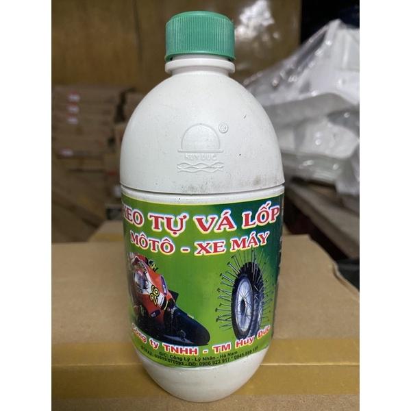 Keo tự vá săm lốp xe máy Huy Đức 700ml, 500ml, 350ml