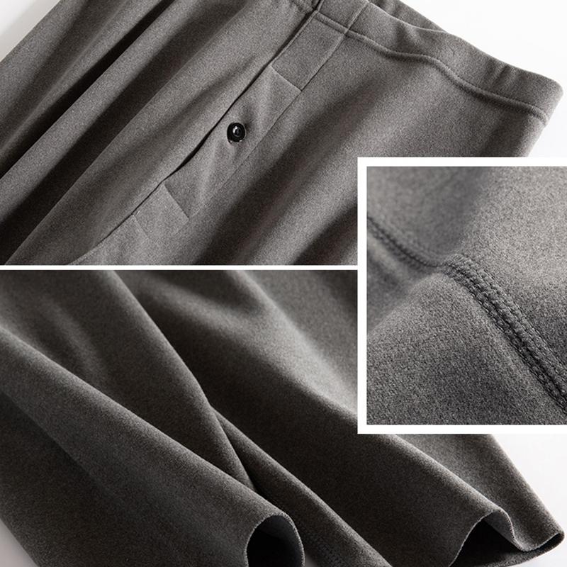 Quần Lót Sinh Nhiệt Đáy Nam Nhung Ấm Áp Mùa Đông Nhà Quần Lót Oversize 4XL Liền Mạch Thoải Mái Thoáng Khí Độ Đàn Hồi Đơn Giản