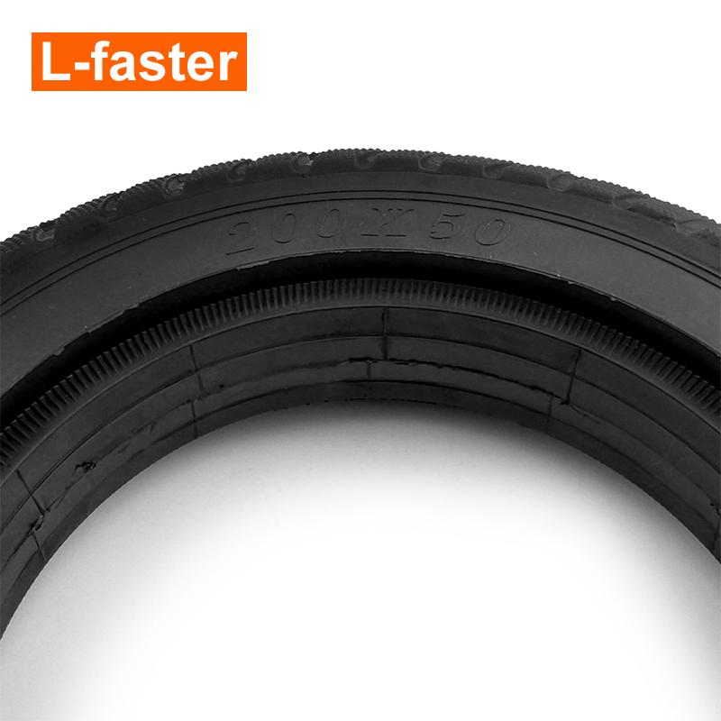 Thay thế bánh xe động cơ 8 inch lốp không khí 200x50 lốp không khí chứa khí cho động cơ trung tâm không chổi than.