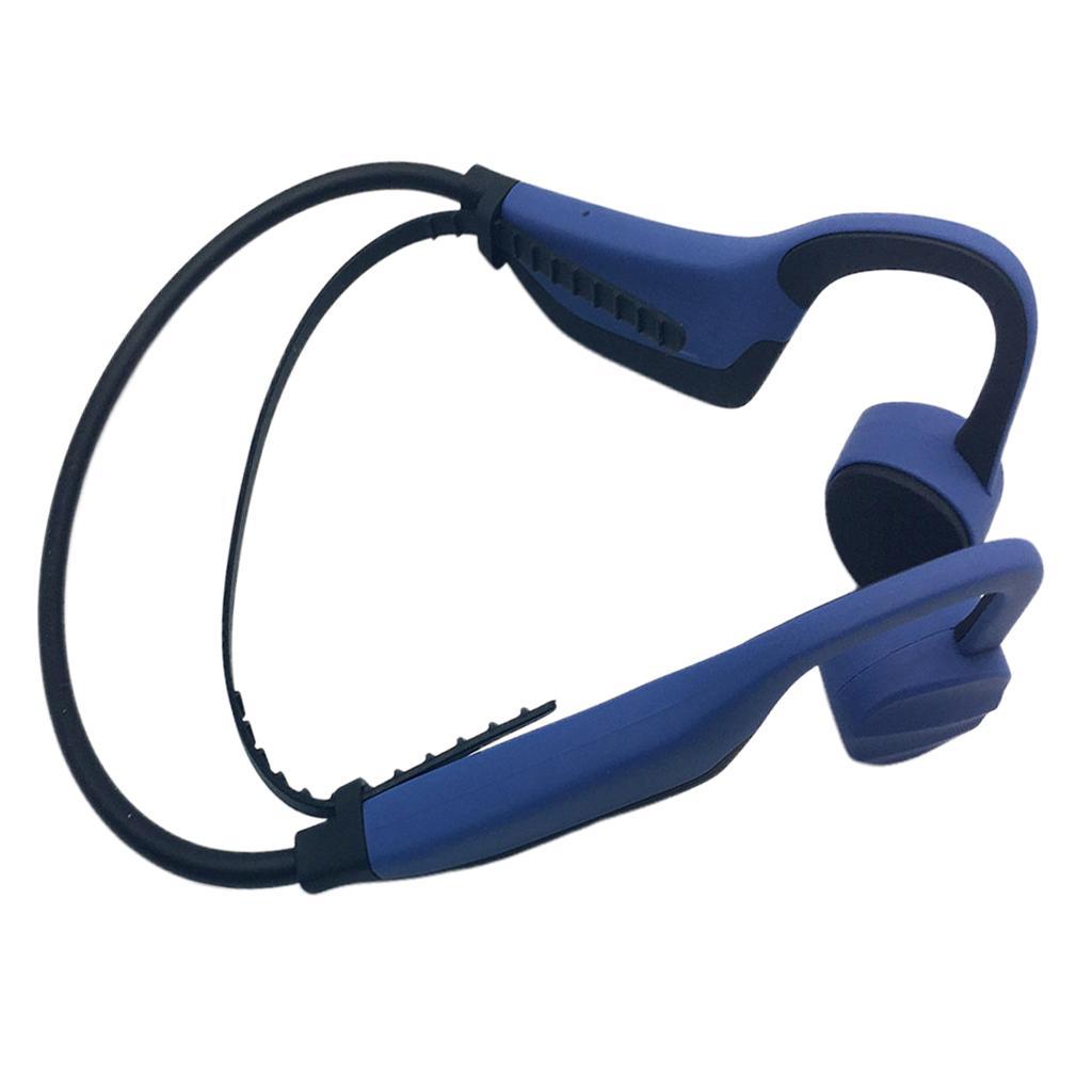 Headphones Wireless Bluetooth Earphone Headset W/ Mic Blue