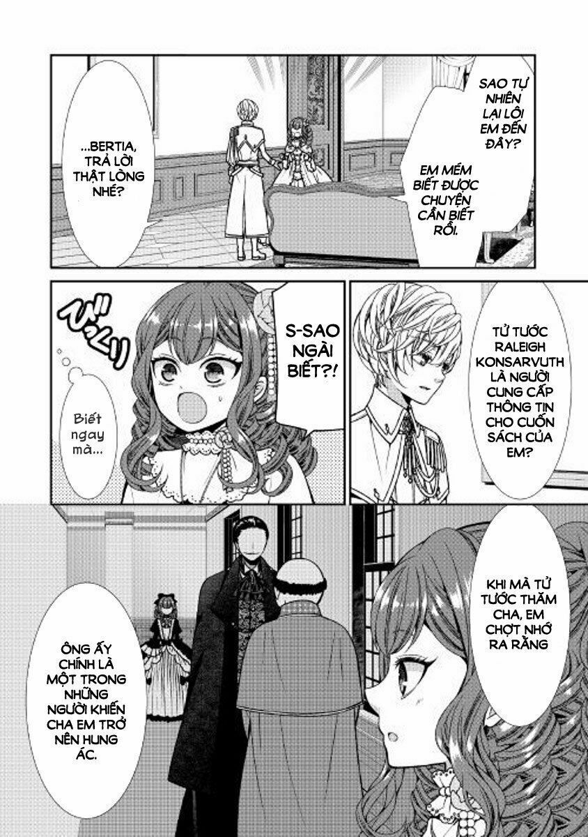 nhật ký theo dõi vị hôn thê tự nhận mình là nữ phụ phản diện 1 chapter 3 14