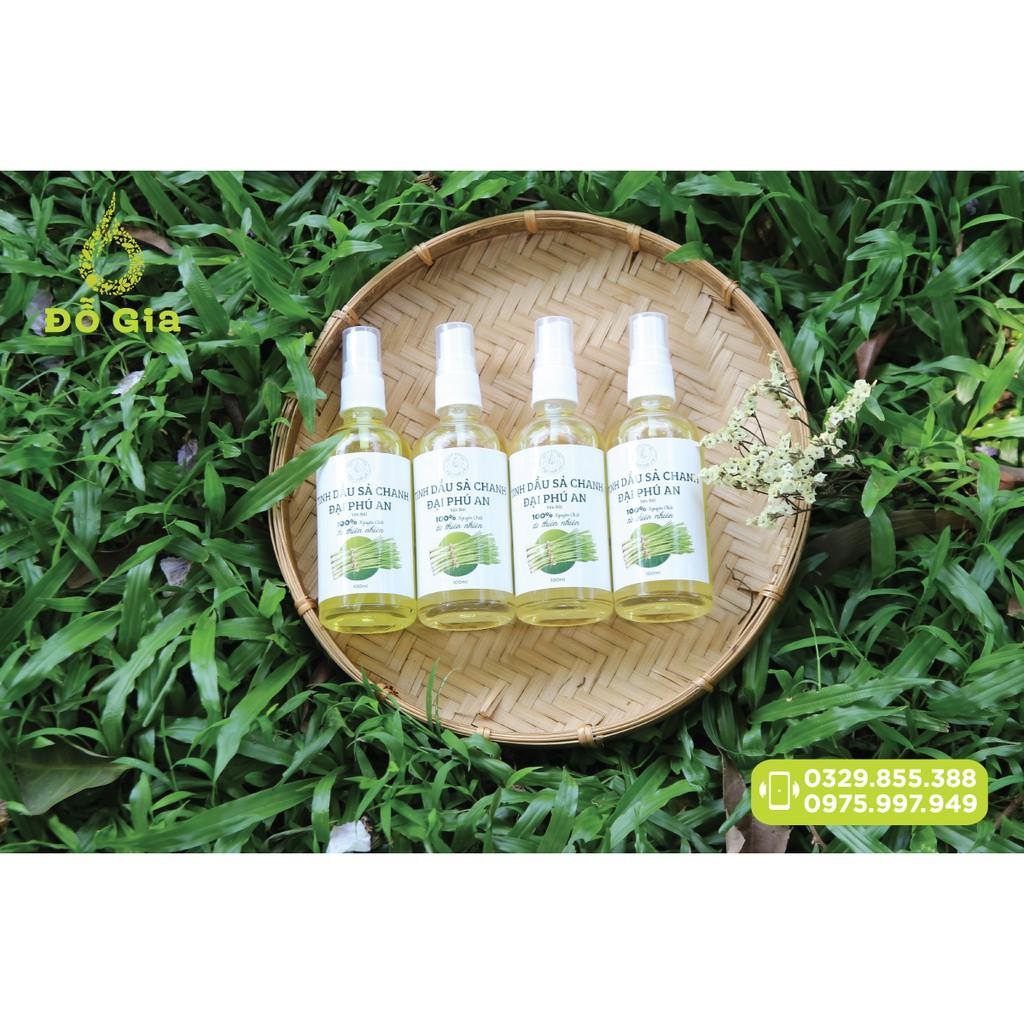 5 CHAI TINH DẦU SẢ CHANH NGUYÊN CHẤT - Một sản phẩm của ĐẠI PHÚ AN