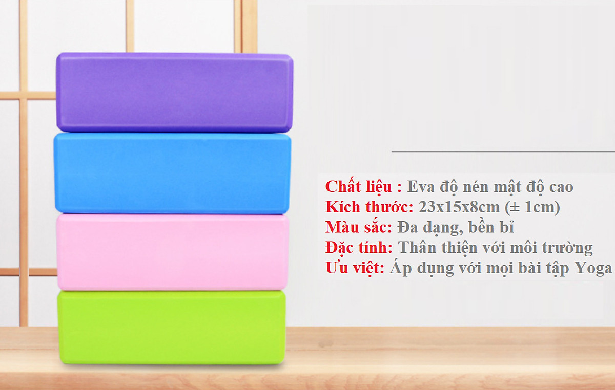 Combo Vòng Trơn Tập Yoga bản rộng 33x20cm + 2 Gạch Yoga In Hoa Mandala - YOGA QG, Vòng Bằng Nhựa ABS Cao Cấp Bọc TPE, Chịu Lực Cao, Gạch Chất Liệu EVA Cứng Cáp