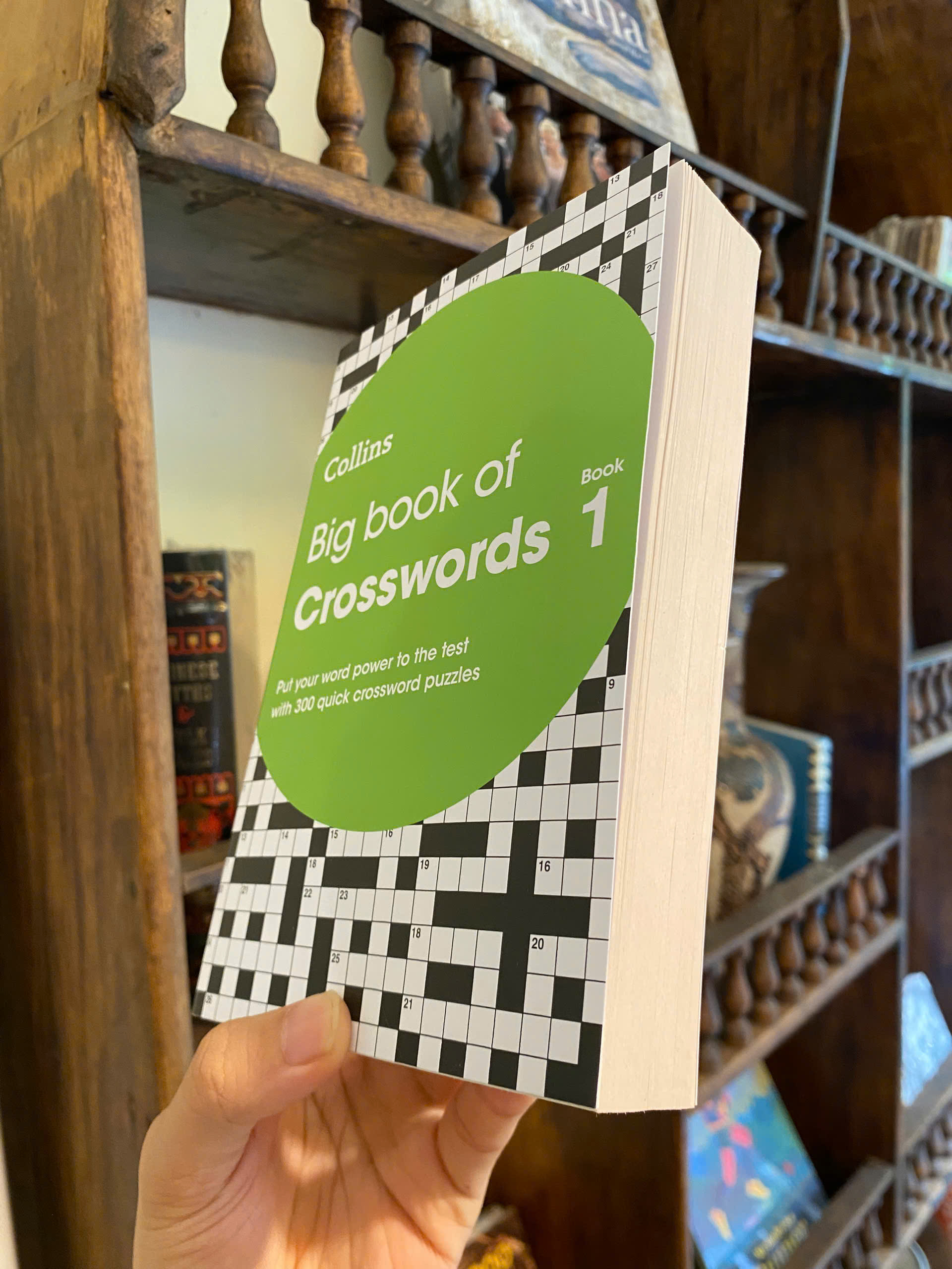 Sách - Collins Big Book of Crosswords Book 1: 300 puzzles | Games English Book / Ngoại văn Nhập khẩu