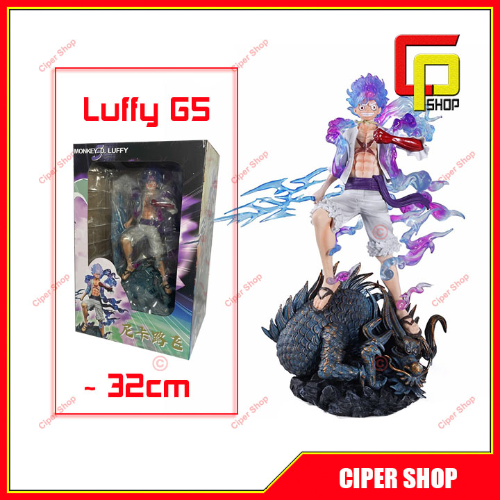 Mô hình Luffy Gear 5 Nika chiến đấu - Figure Luffy Nika Đảo hải tặc