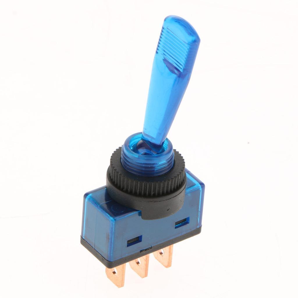 2-7pack 12V 20A LED Light OFF/ON SPST Toggle Rocker Switch 3Pin Car Boat Sales
