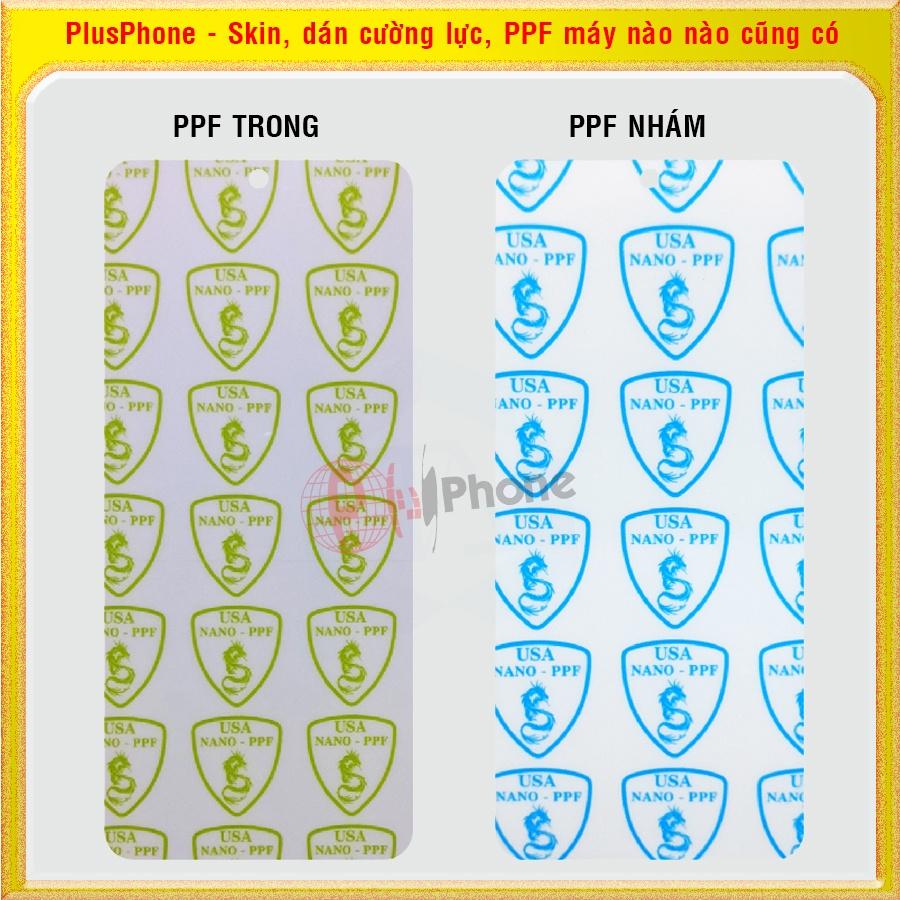 Dán dẻo PPF loại trong và nhám cho mặt trước, sau Sharp Aquos Zero 2
