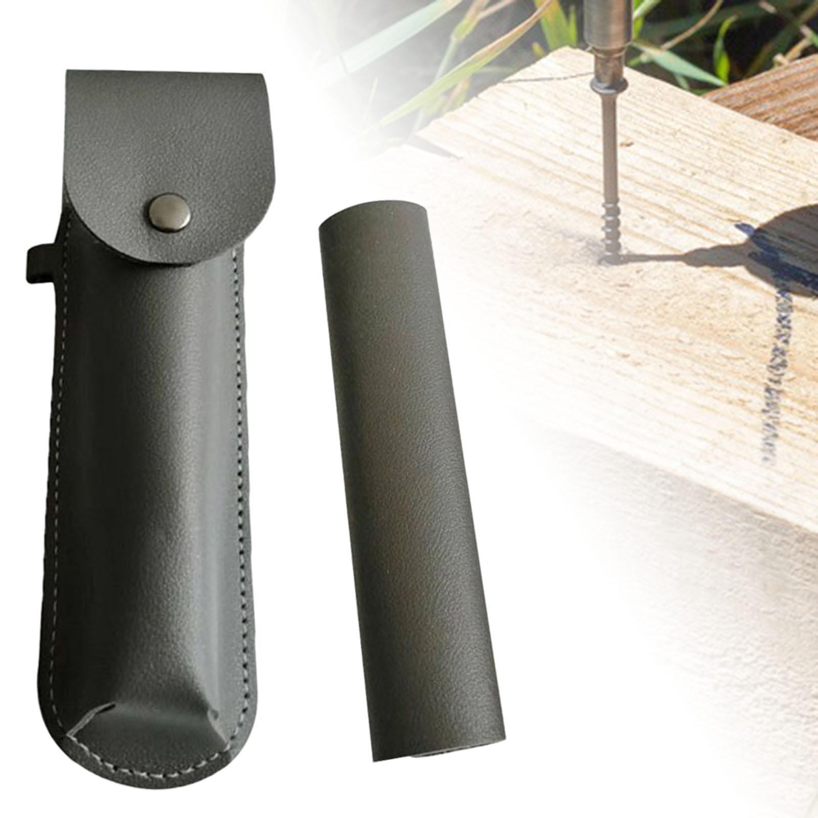 Manual Auger Leather Case Durable for, wood Drill Outdoor Tools