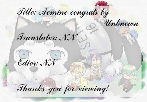 kuroko – tuyển thủ vô hình: short doujinshi chapter 138 2