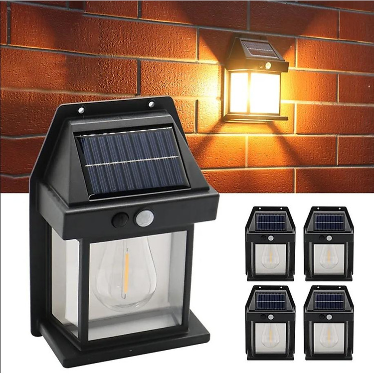 Đèn Tích Điện Năng Lượng Mặt Trời Siêu Sáng, Đèn Cảm Ứng Năng Lượng Mặt Trời Chống Thấm Nước