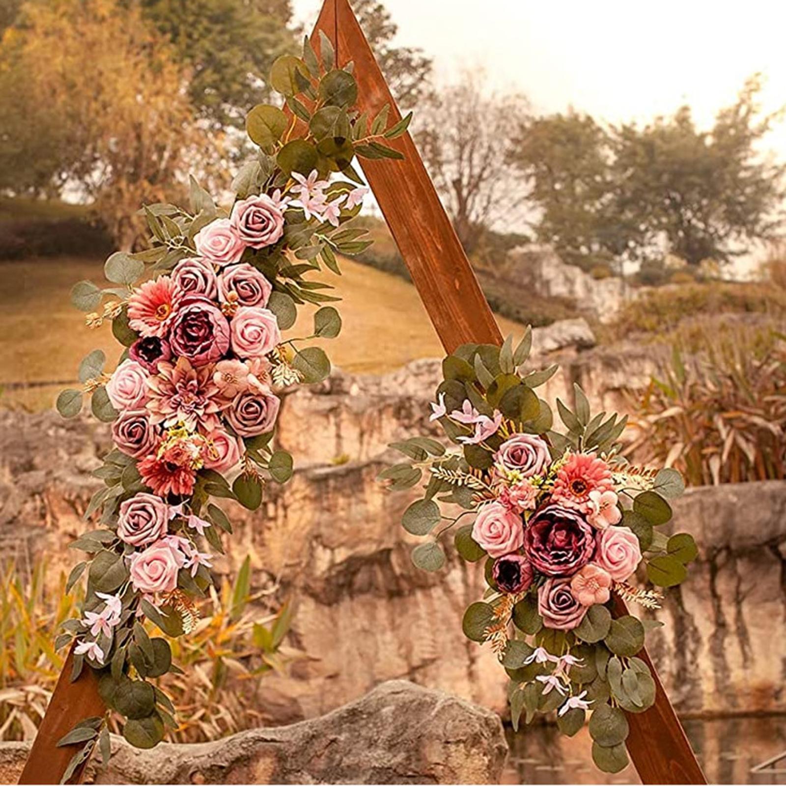 Artificial Flowers Swag Wedding Arch Flowers