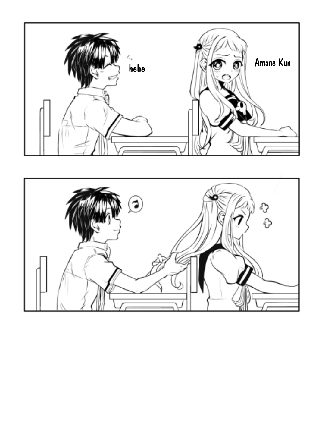 những mẫu truyện nhỏ của hanako do fan vẽ chapter 1 2