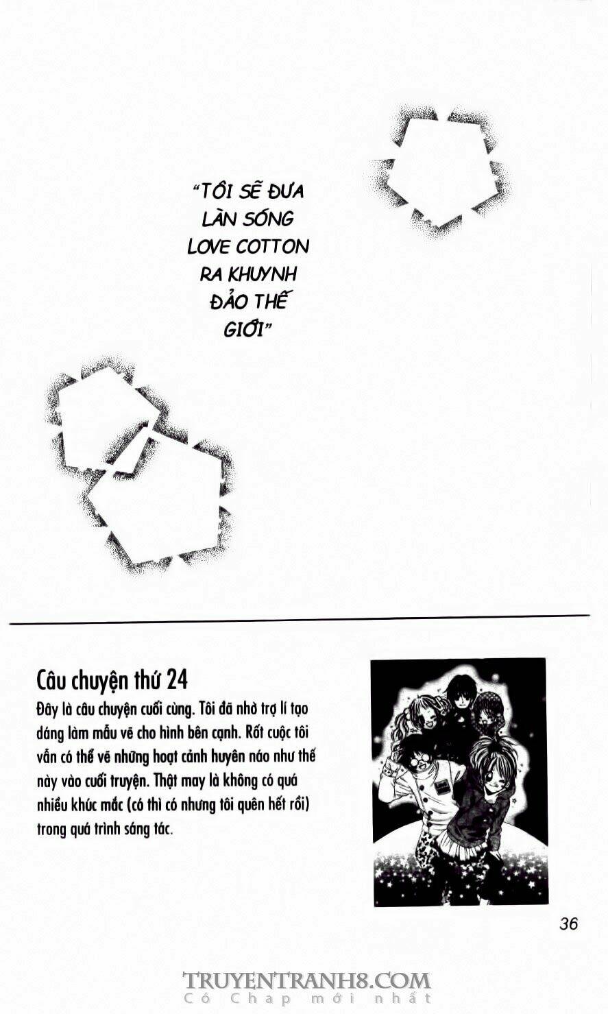 tiệm thời trang, love cotton chapter 33 4