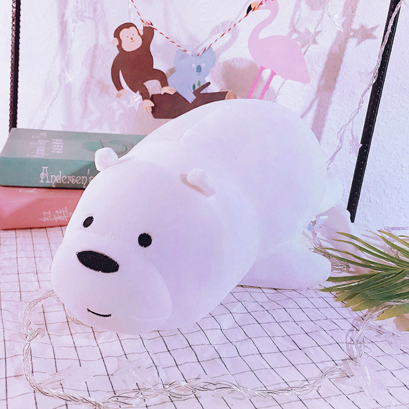 Gấu bông We Bare Bears Ice Bear Siêu Đáng Yêu 30CM