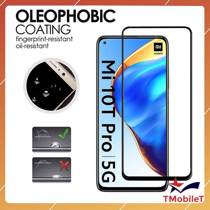 Kính Cường Lực Dành Cho Điện Thoại Xiaomi Mi 10T Pro/ 10T Pro 5G 9D Full Keo Full Màn- Màu Đen