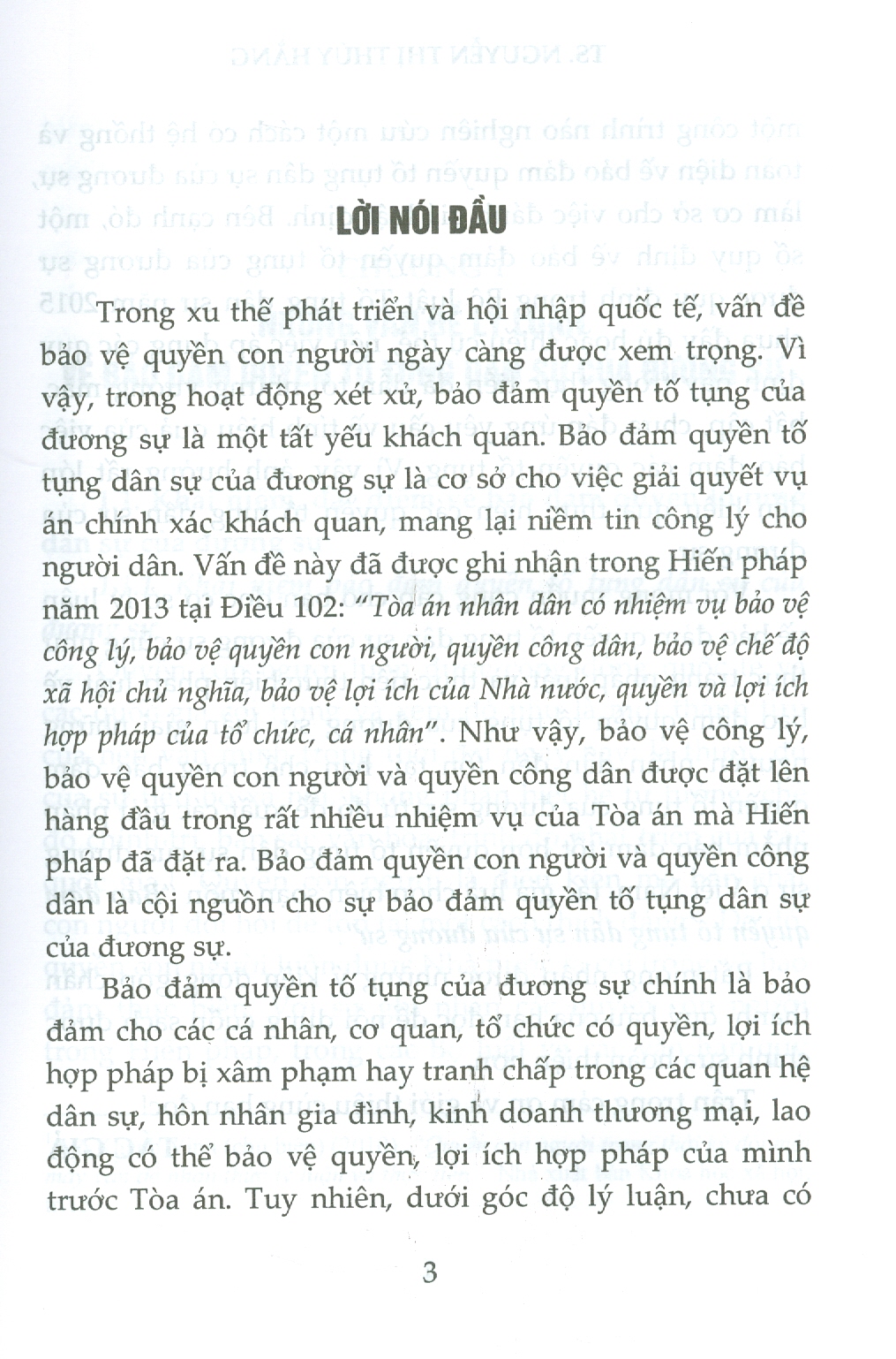 Bảo Đảm Quyền Tố Tụng Dân Sự Của Đương Sự
