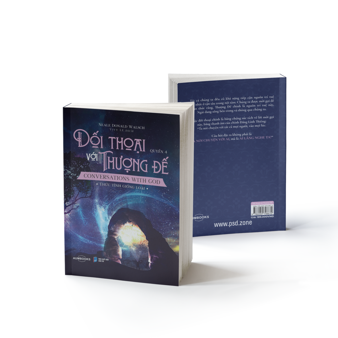 Sách Đối thoại với thượng đế - Thức tỉnh giống loài - Á Châu books, bìa mềm in màu