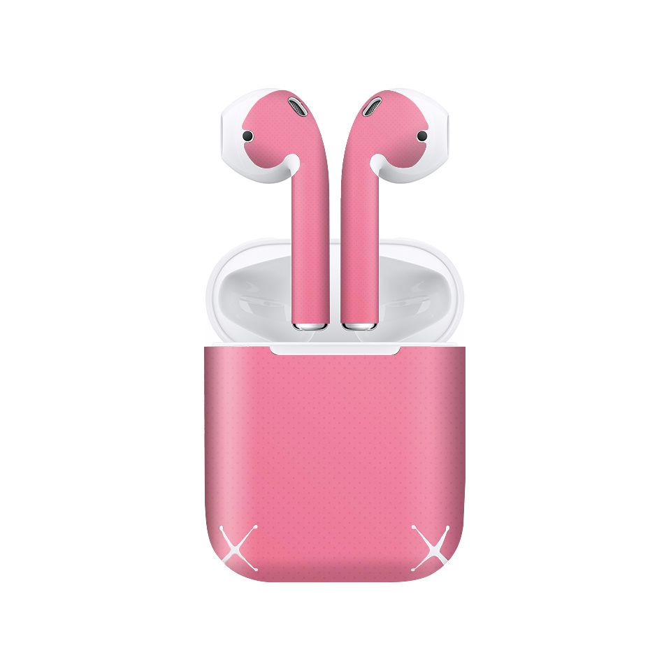 Miếng dán skin chống bẩn cho tai nghe AirPods in hình thiết kế - atk325 (bản không dây 1 và 2)