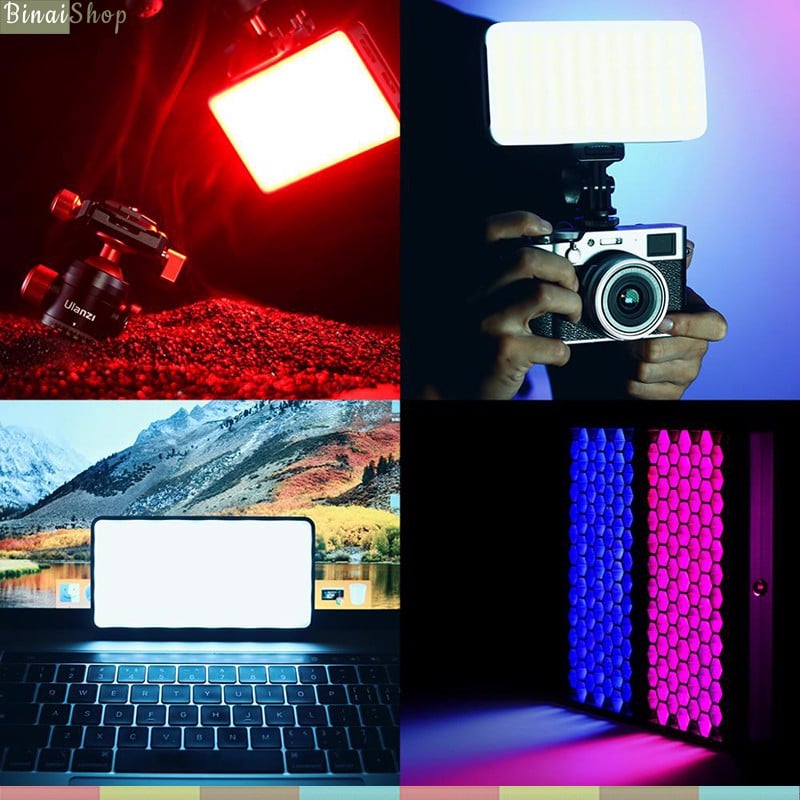 Ulanzi VL196 RGB - Đèn LED 20 Hiệu Ứng Cho Quay Phim, Chụp Hình Quay Tik Tok, Livestream, Youtube, Review- Hàng chính hãng
