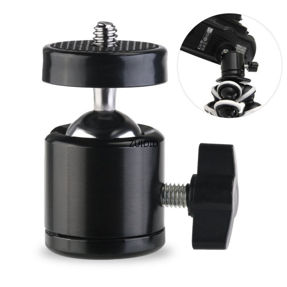 1/2/3PCS 1/4 "Bộ điều hợp vít Universal Mini SHOAD BOOTHEADHEAD 360 LOẠI ĐẦU DSLR DSLR TIÊU CHUẨN DSLR ĐẦU