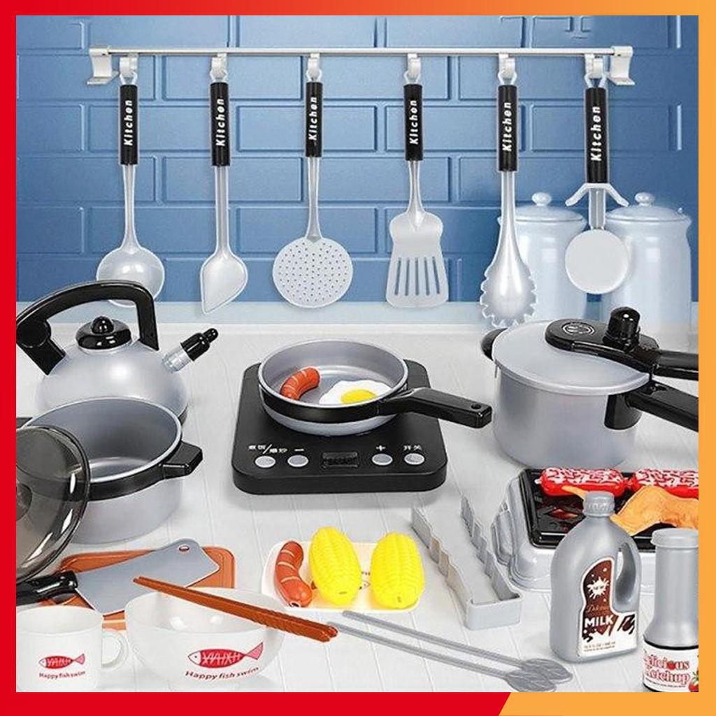 Bộ đồ chơi nấu ăn 36 món có bếp, thiết kế y như thật-Bộ nấu ăn 35 món kitchen scale