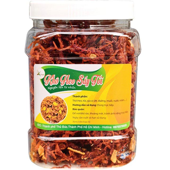 500G KHÔ HEO CHÁY TỎI SIÊU NGON