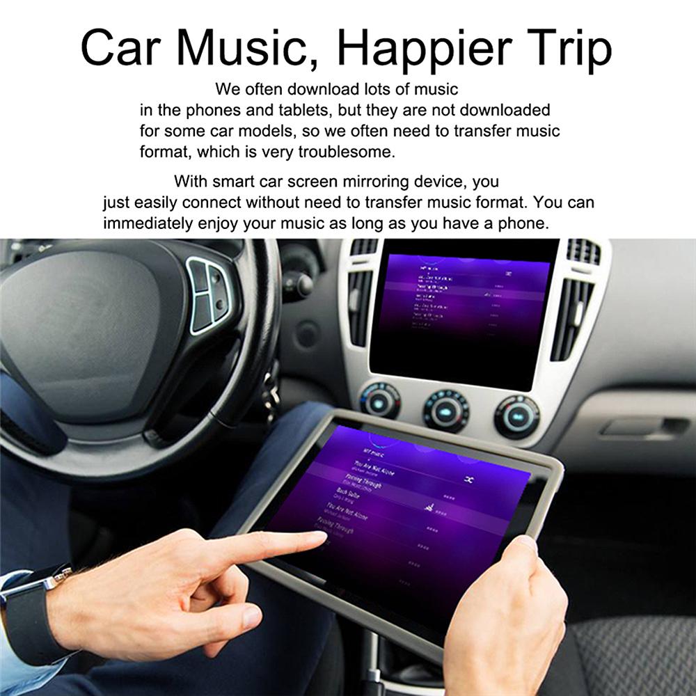 X7 AV+HD Vehicle-mounted WiFi Display Dongle Support AV HD Output 1080P Resolution Stable Transmission Wide Compatibility