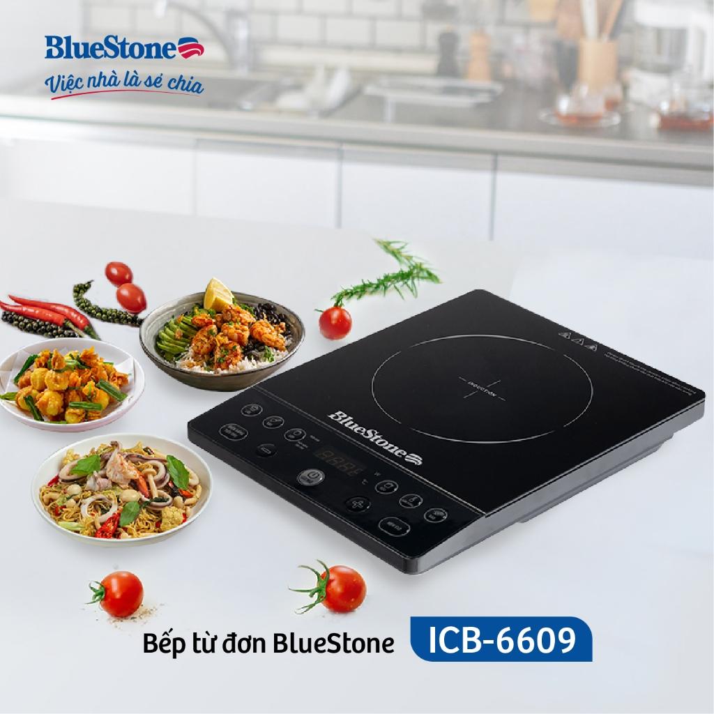 Bếp Từ Đơn BlueStone ICB-6609, Công Suất 2000w Tặng Kèm Nồi, Hàng Chính Hãng