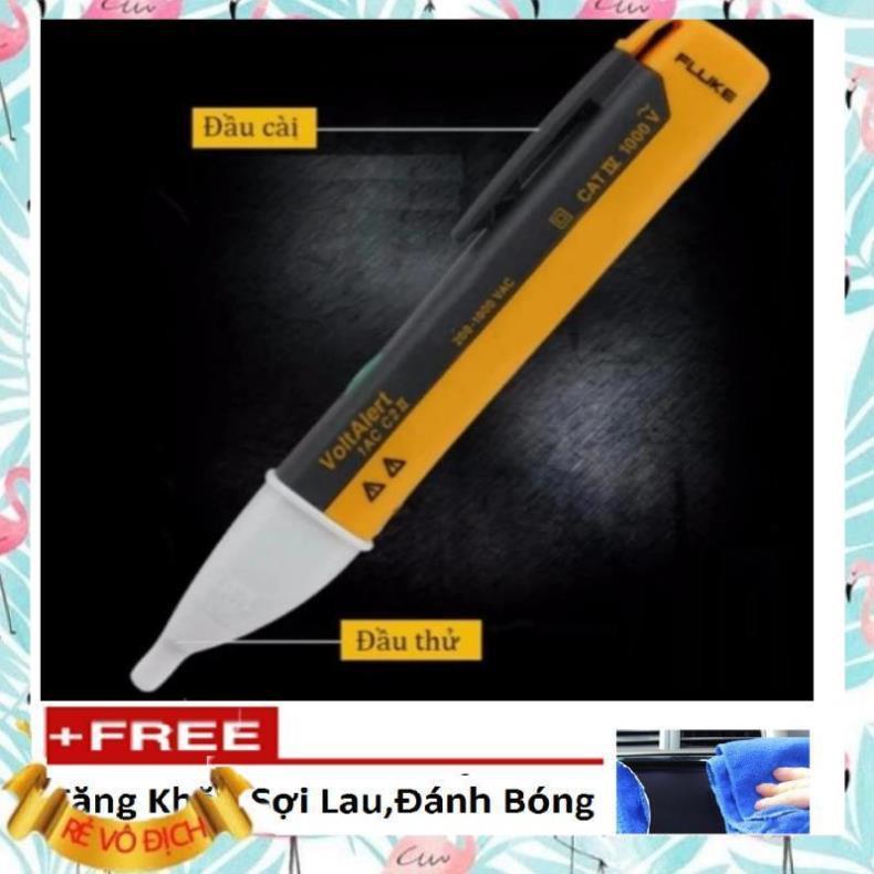 ️️ Bút thử điện điện tử xuyên tường, có đèn led thông minh+ + khăn lau đa năng- 206640-1206275 ️Evoucher️