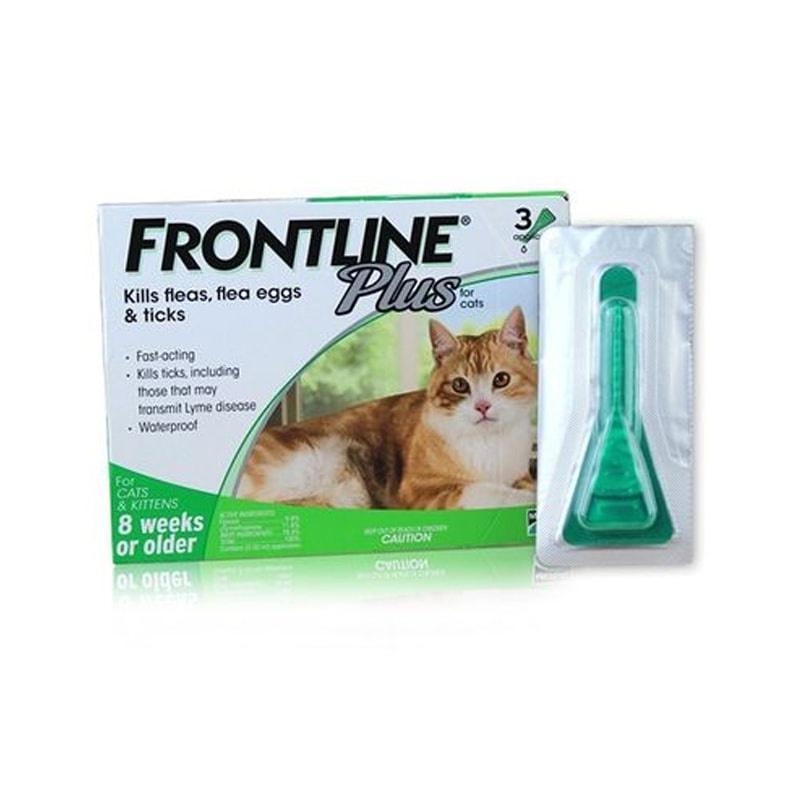 Nhỏ gáy ve rận Cho Mèo con và Mèo lớn Frontline Plus